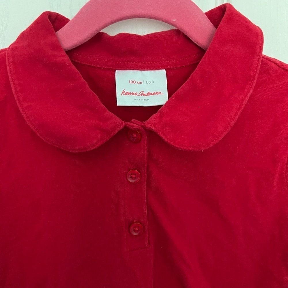 Hanna organic cotton Peter Pan shirt, size 8, excellent condition - Picture 1 of 5